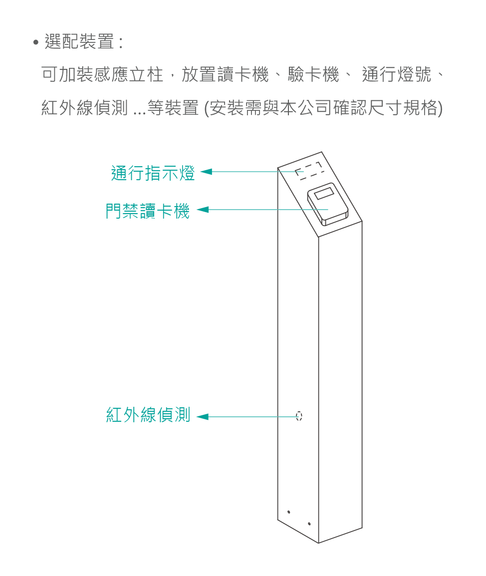 自動擺閘機